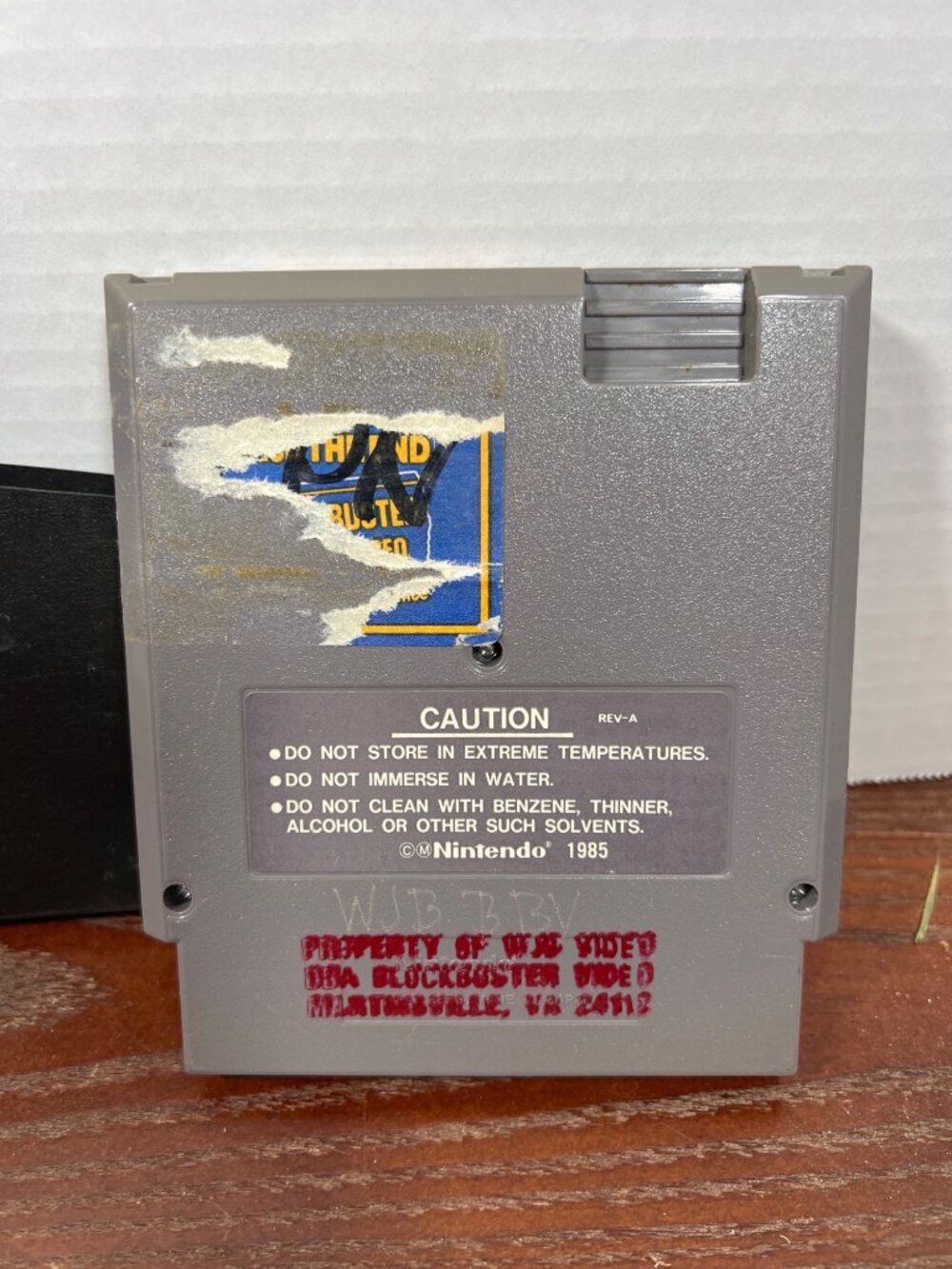 Castle Of Dragon NES Cartridge W/ Sleeve - Nintendo 1985 - Tested - Authentic Re - Picture 2 of 2